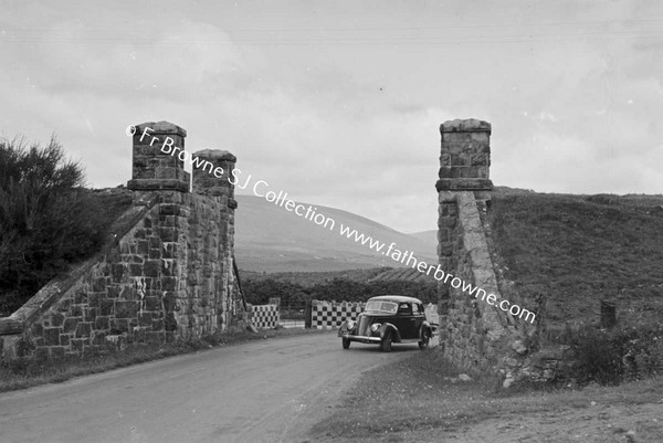 OLD BRIDGE WITH CAR